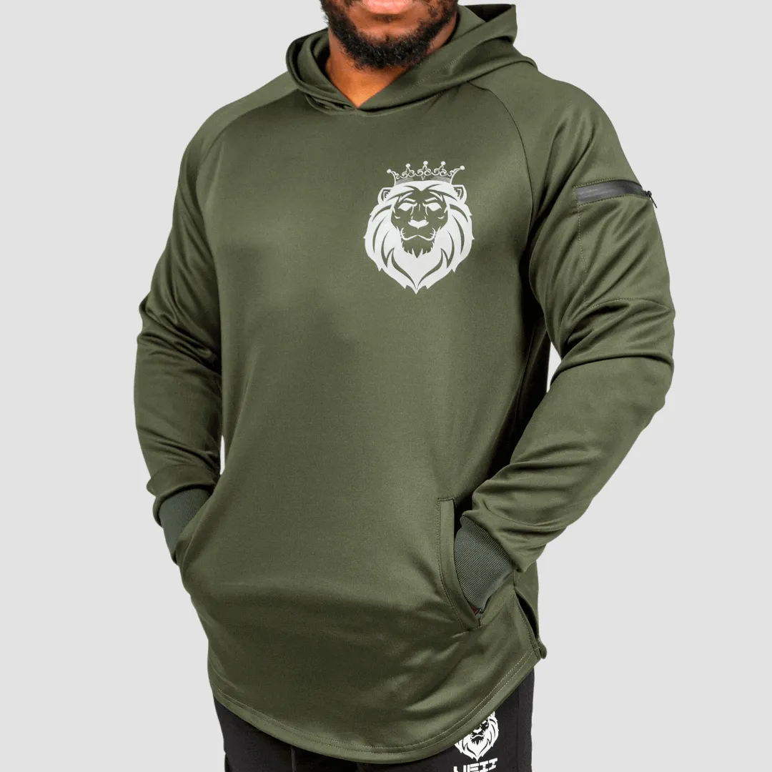 Stealth Hoodie - Olive Green