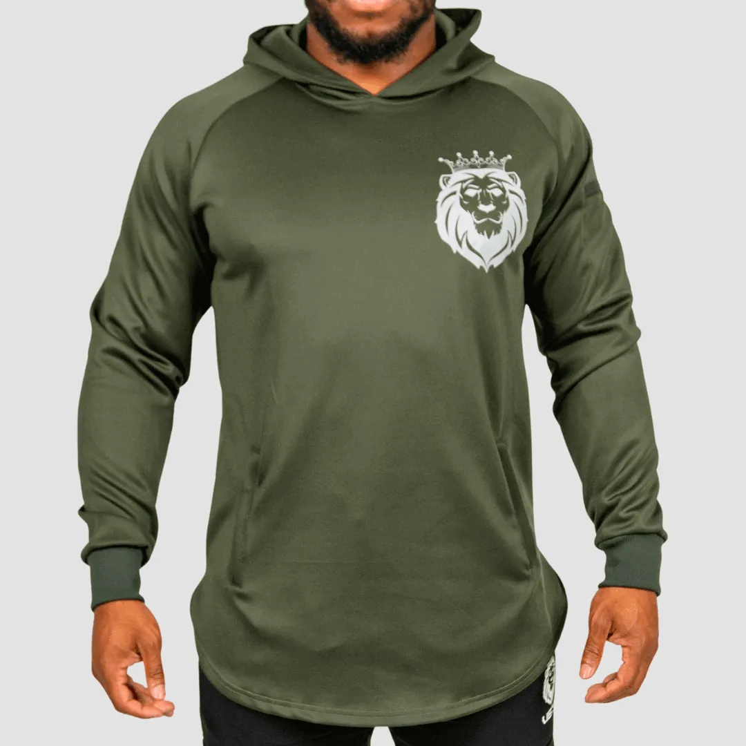 Stealth Hoodie - Olive Green