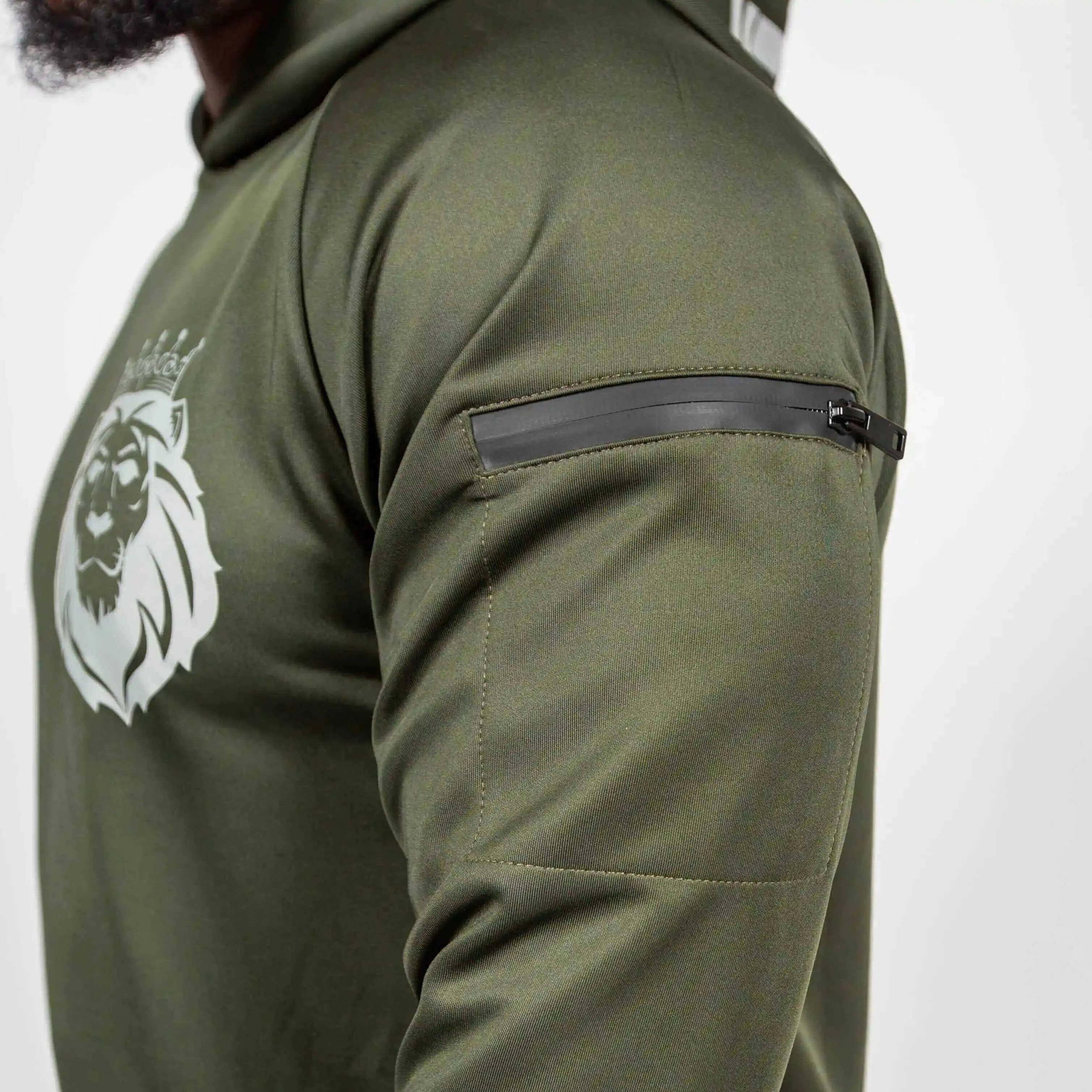 Stealth Hoodie - Olive Green