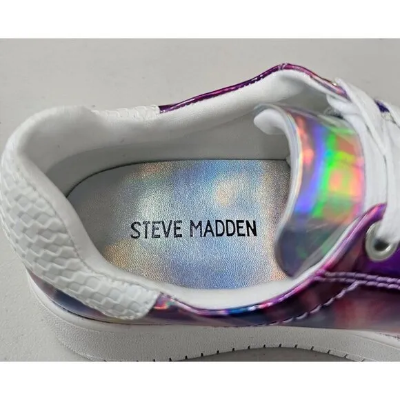 Steve Madden Little Girls JRockwyr Lace-Up Sneakers Size 3