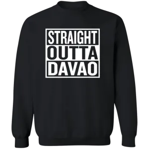 Straight Outta Davao Unisex Crewneck Pullover Sweatshirt