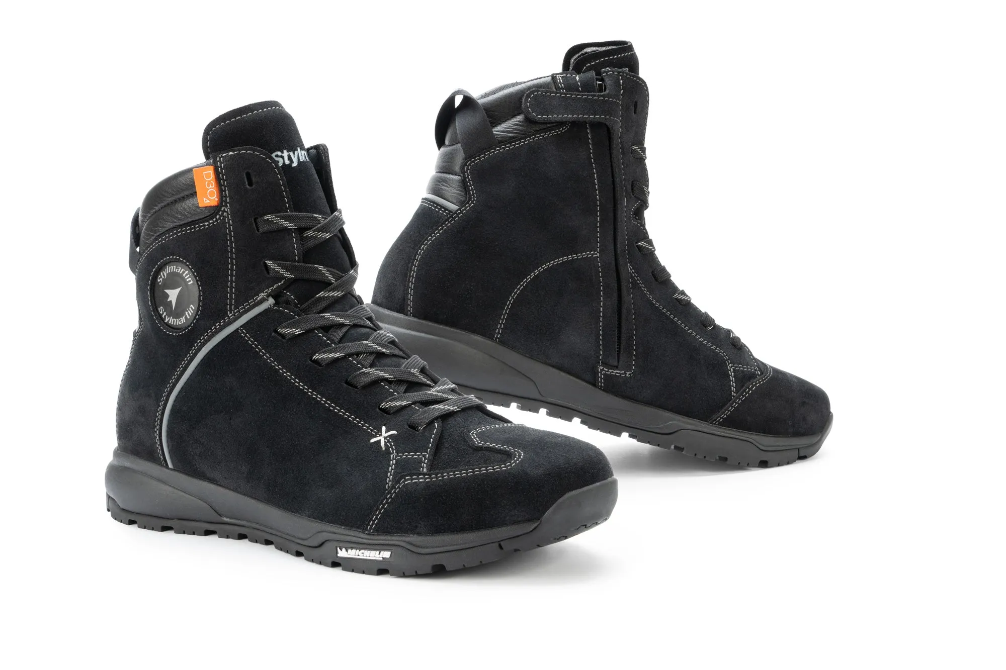 Stylmartin Zed Black WP Motorcycle Riding Shoes