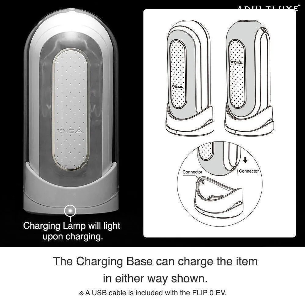 Tenga Flip Zero White Vibrating Masturbator