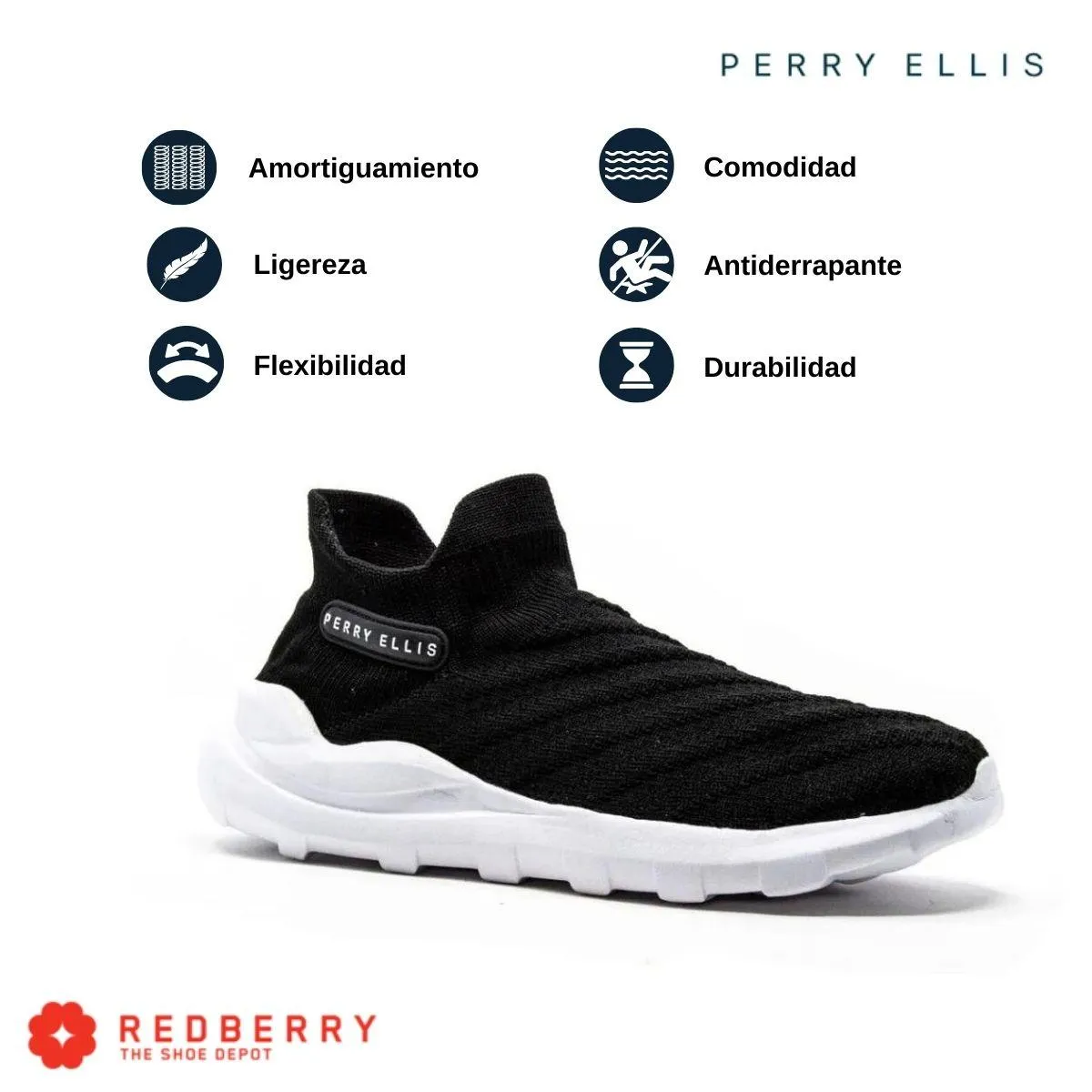 Tenis Perry Ellis Hombre Casual 6242