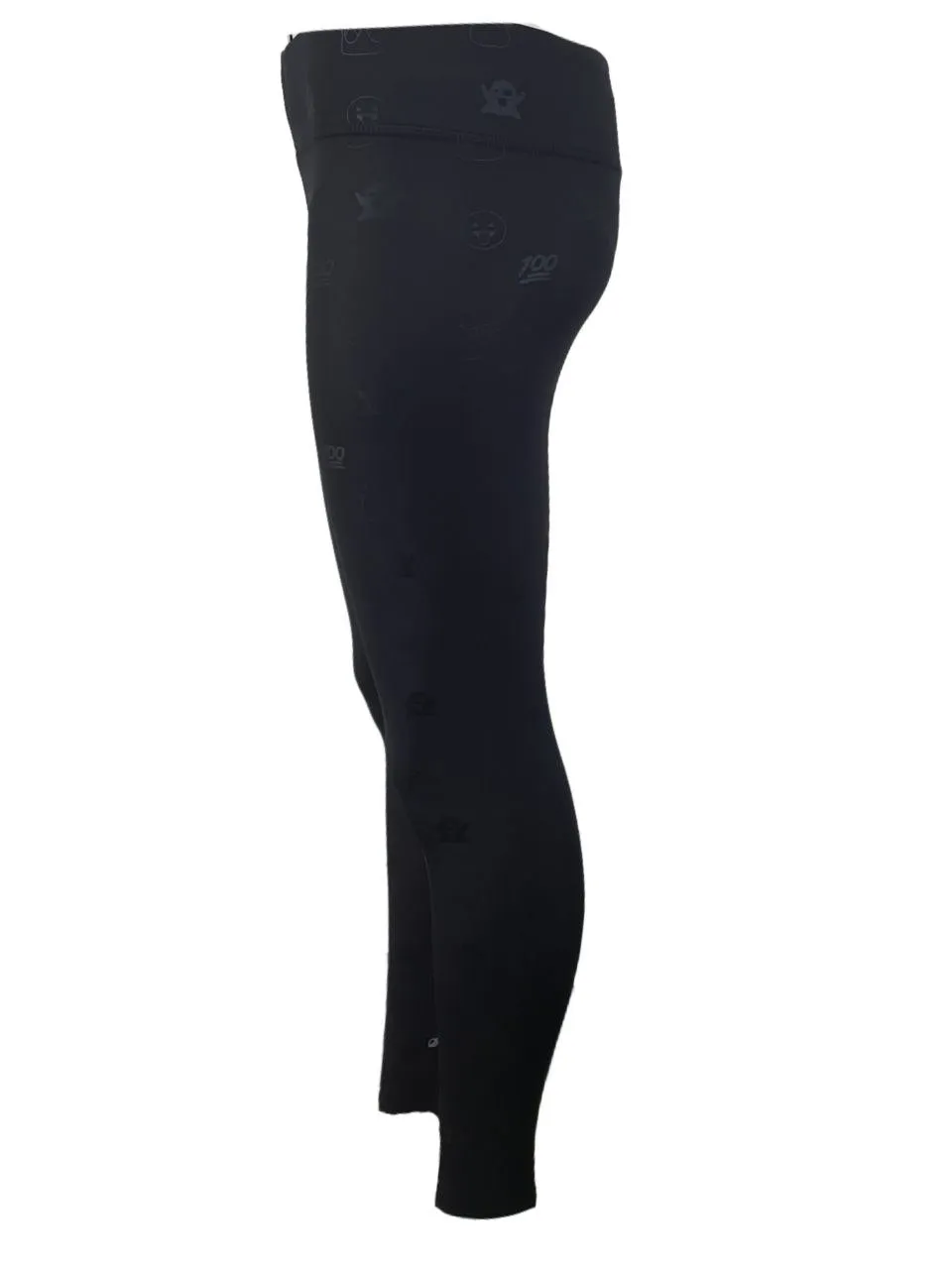 TEREZ Women's Black Emoji Foil Leggings #22257756 X-Small NWT
