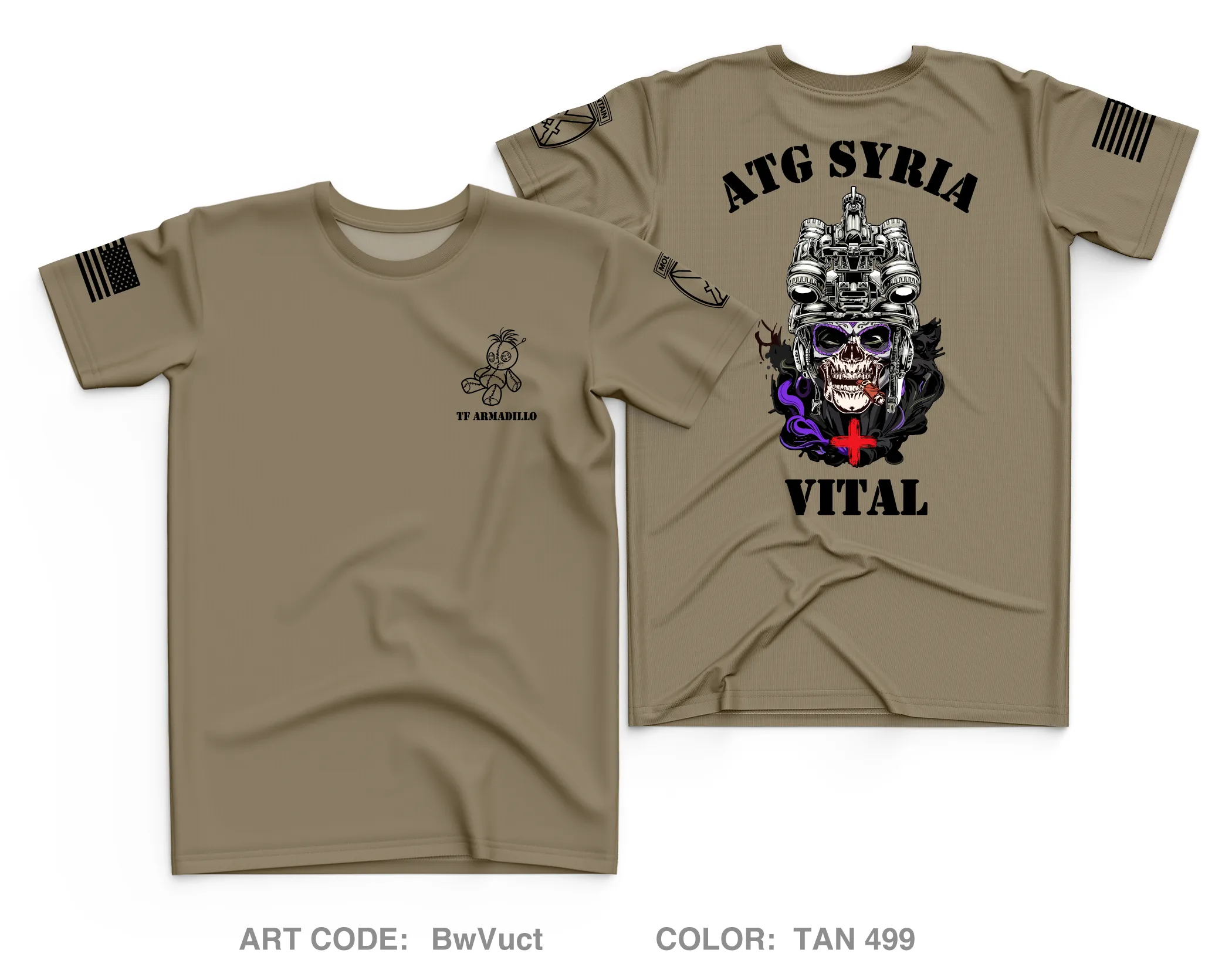 TF Armadillo medical Core Men's SS Performance Tee - BwVuct