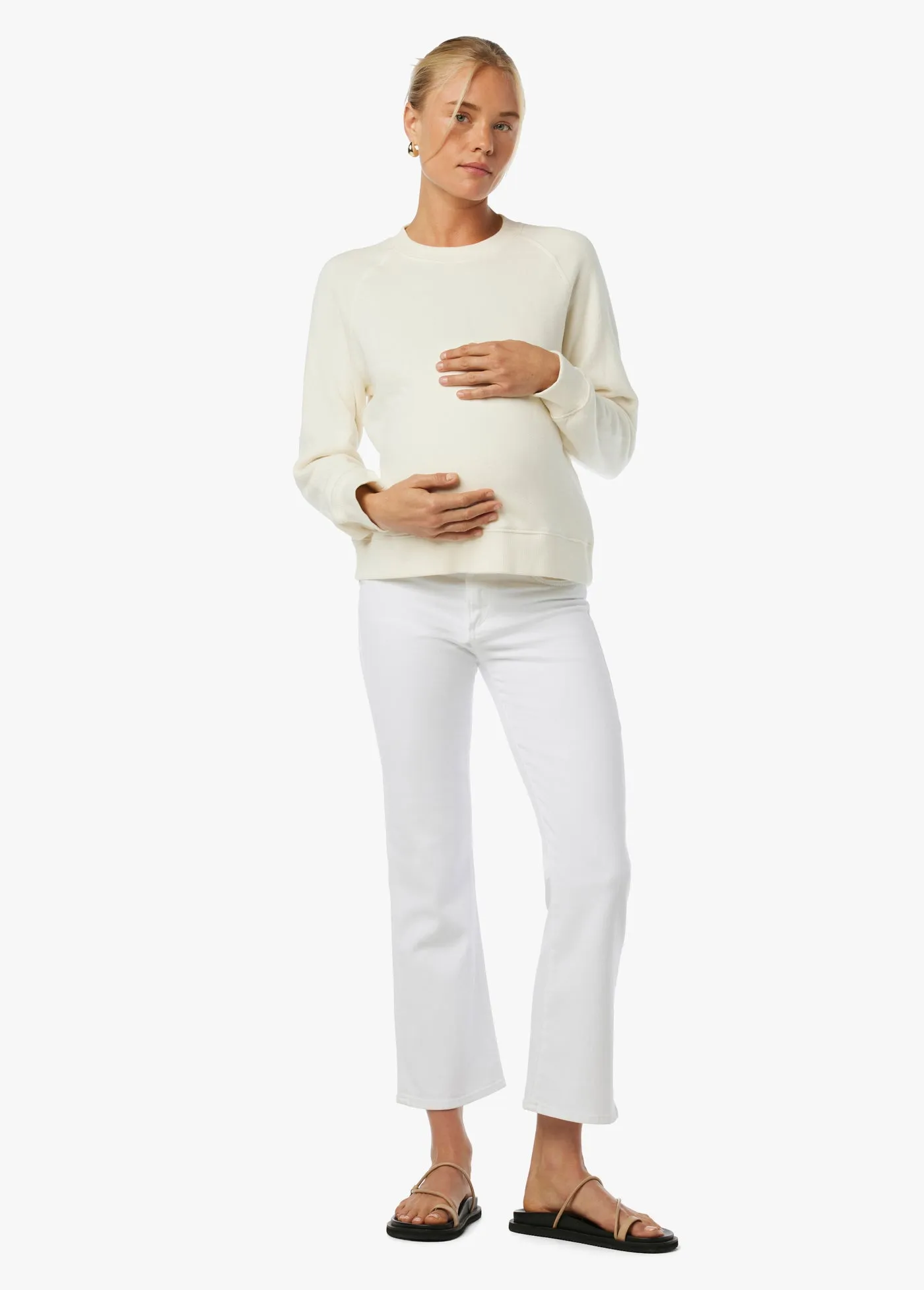 THE ICON CROP BOOTCUT MATERNITY