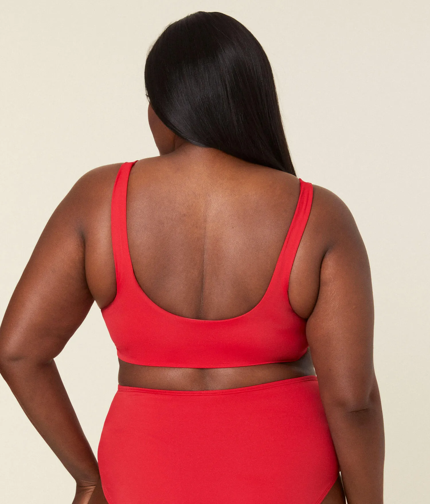 The Ventura - Top - Flat - Cherry Red