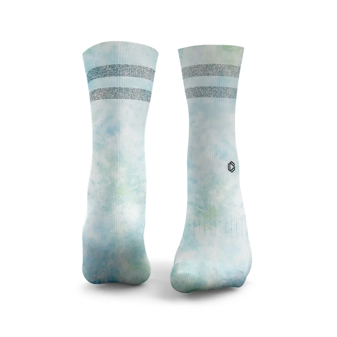 Tie Dye Reflective 2Stripe