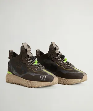Todd Snyder x Woolrich Sneaker in Mud