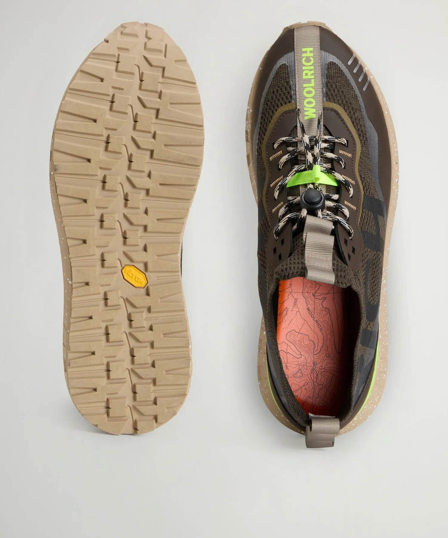 Todd Snyder x Woolrich Sneaker in Mud