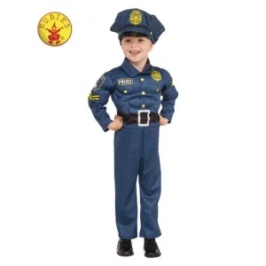 Top Cop Deluxe Policeman Costume Size Xs