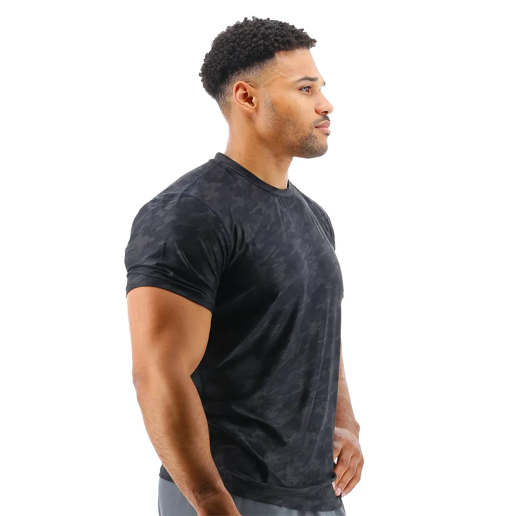 TYR GYM Mens Blackout Camo Airtec Tee