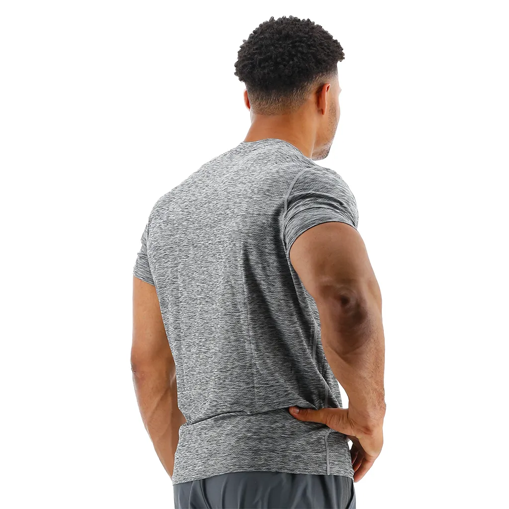 TYR GYM Mens Heather Grey Airtec Tee