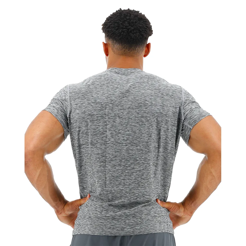 TYR GYM Mens Heather Grey Airtec Tee