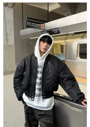 Urban Casual Cotton-Padded Jacket