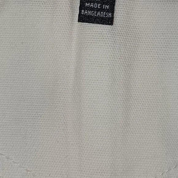 Vans Women's Medium Ground Work Shortall Marshmallow White Overalls VN000G8WFS8