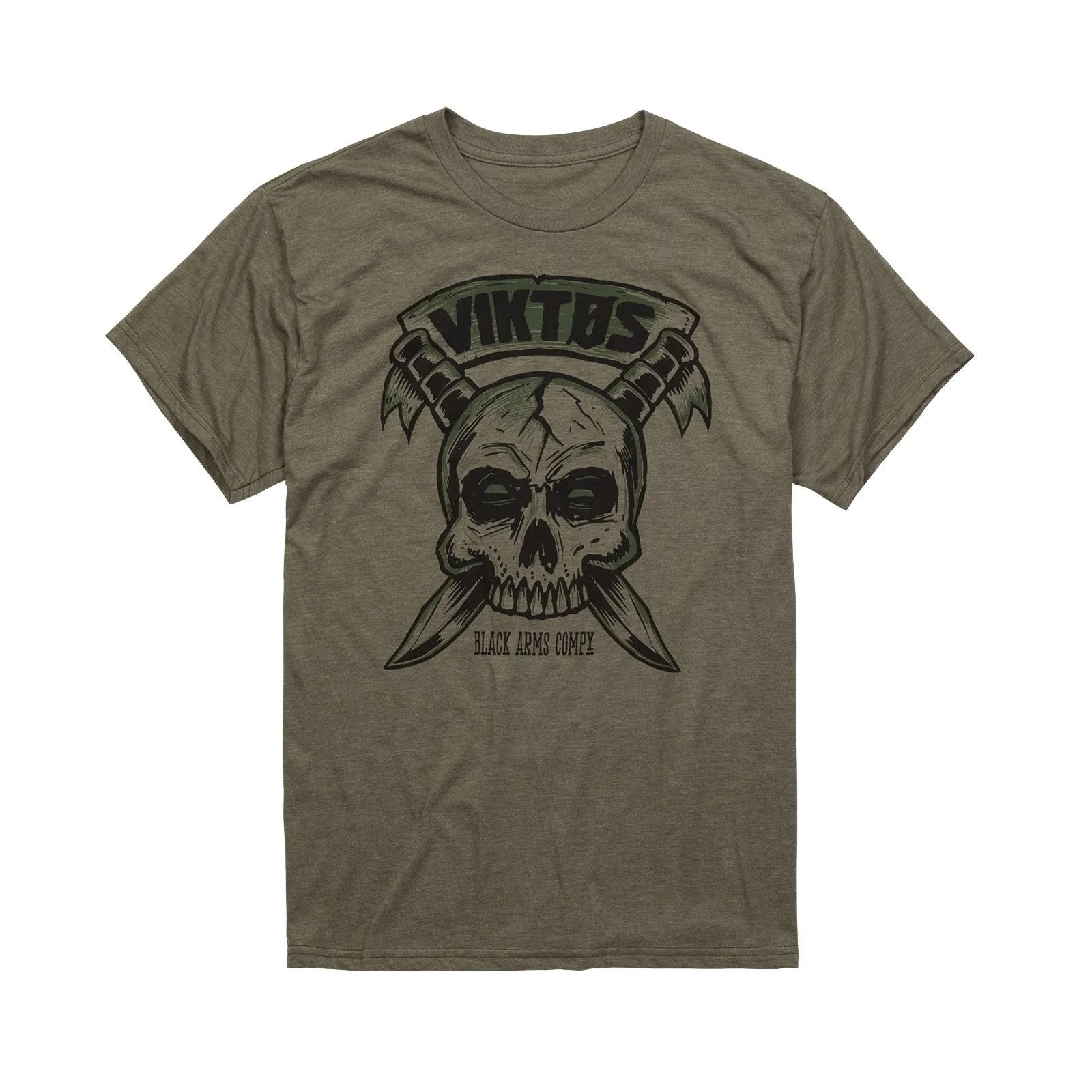 VIKTOS Kbarred Tee Olive Heather