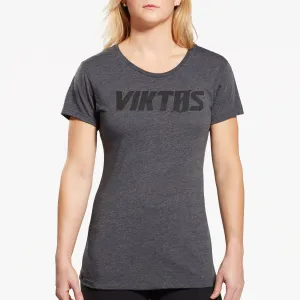 VIKTOS Womens Tack Top Tee Charcoal Heather