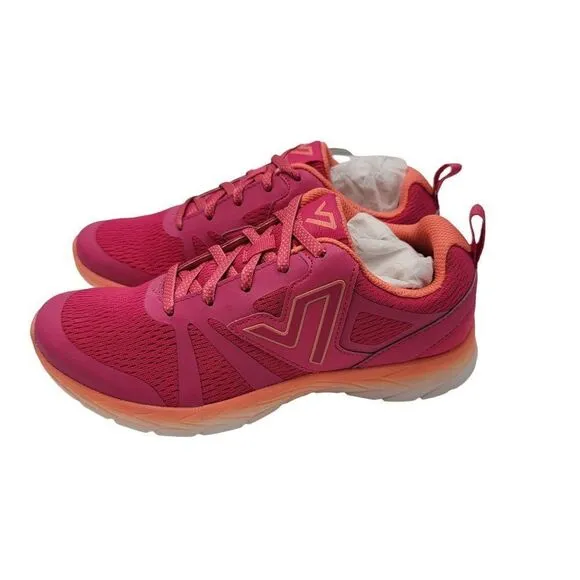 Vionic Womens Size 5 Sneakers Athetic Active New Orange Pink