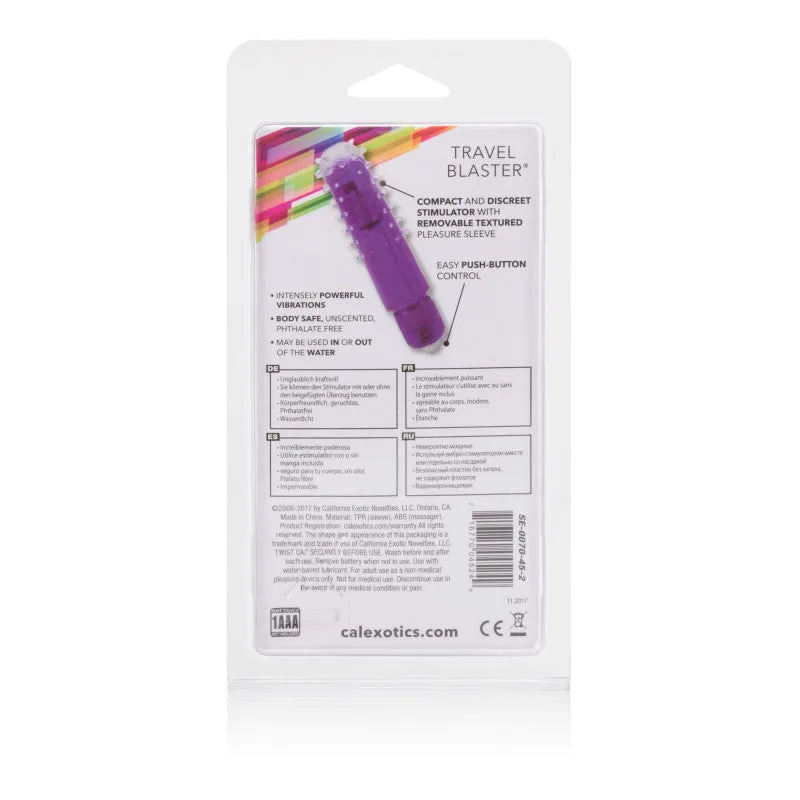Waterproof Travel Blaster Purple