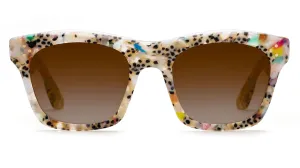 WILLIAMS-Poppy Over Crystal / Amber Gradient
