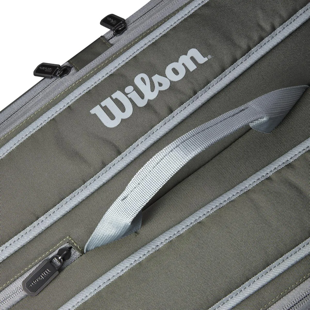 Wilson Tour 12 Pack Racquet Bag Dark Green