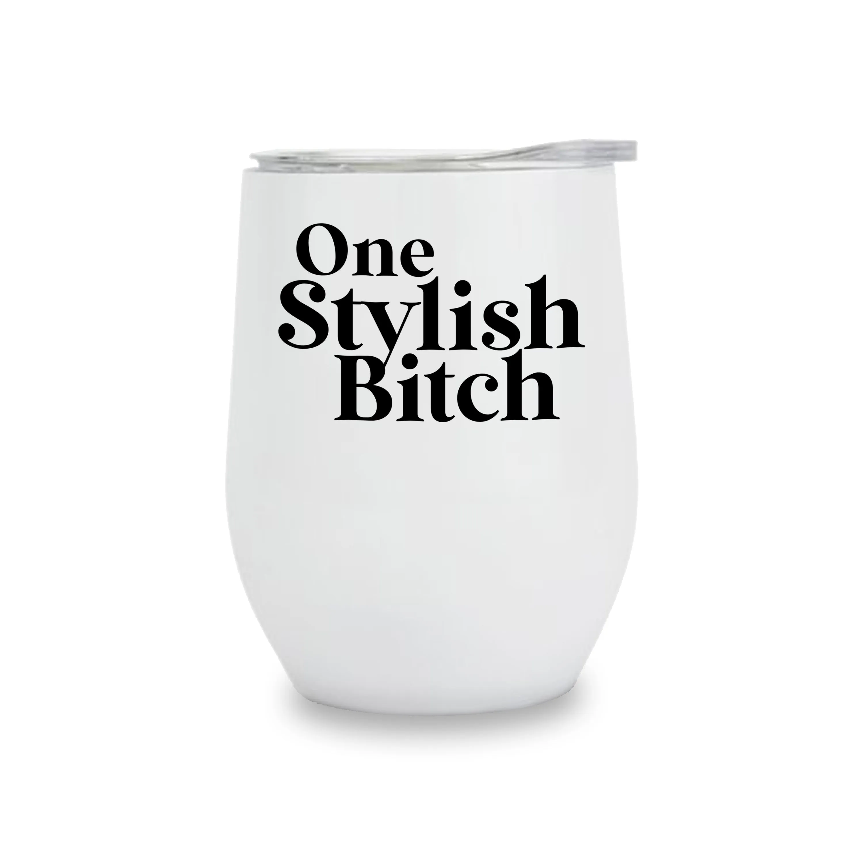 Wine Tumblers - Stylish Bitch