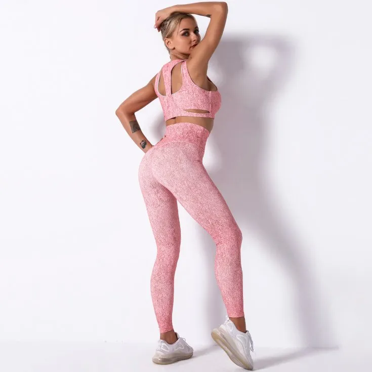 Women's Active Wear Set, Leggings   Sports Bra