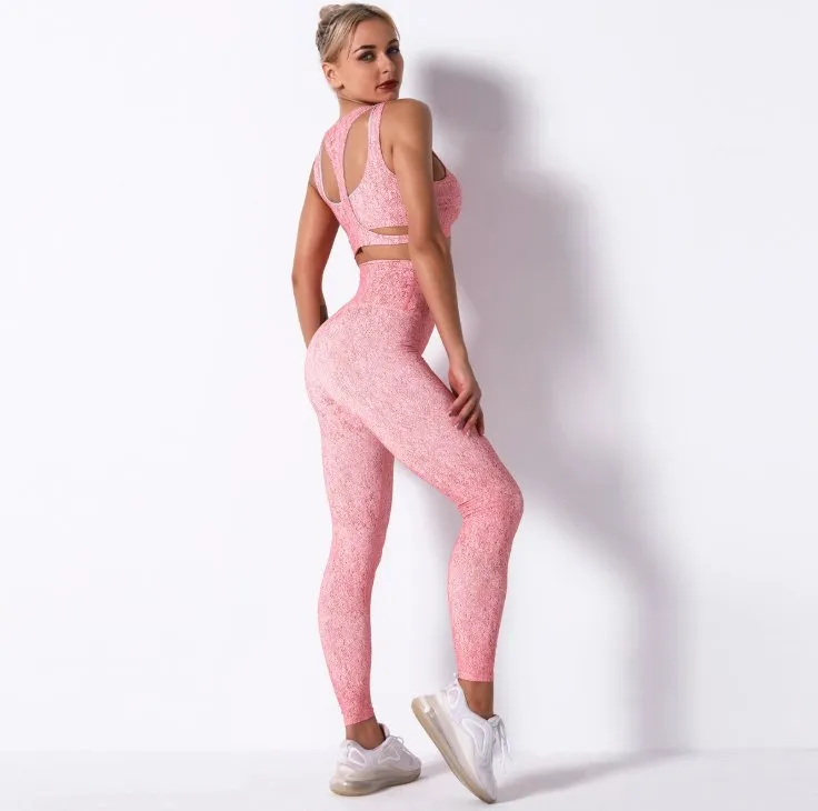 Women's Active Wear Set, Leggings   Sports Bra