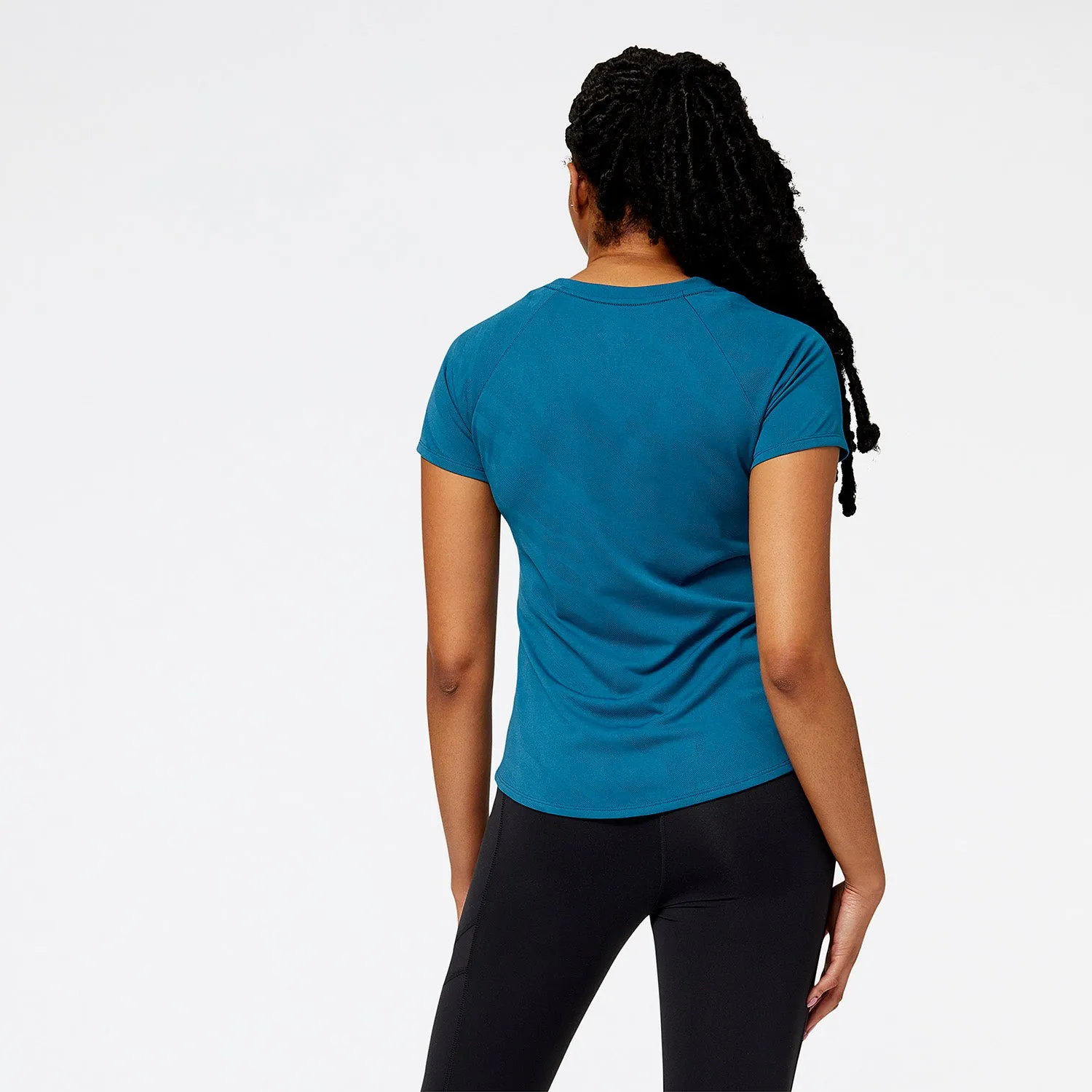 Women's New Balance Q Speed Jacquard Top SS