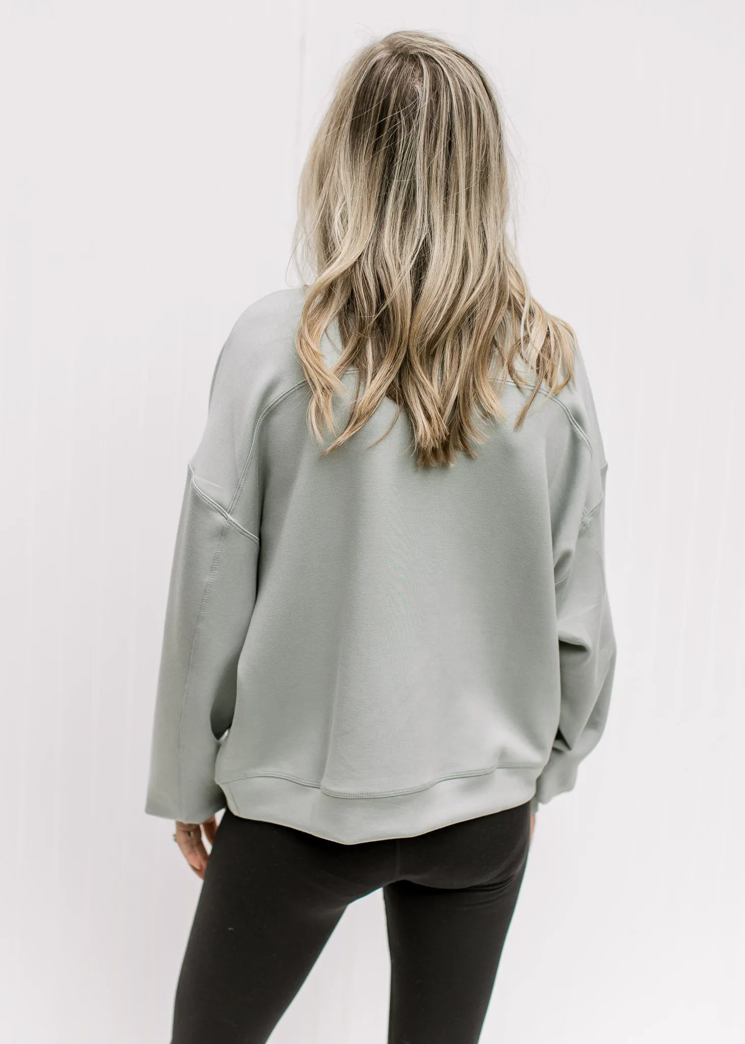 X Dusty Sage Soft Sweatshirt