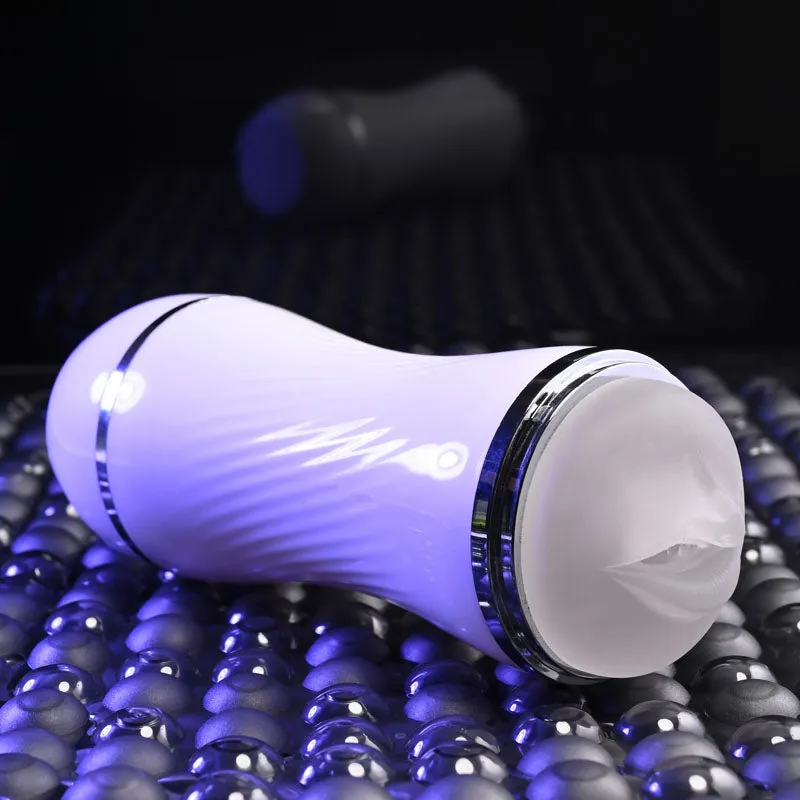 Zero Tolerance Double Dip - White/Clear Double Ended Stroker
